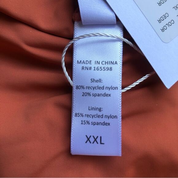 Andie NWT The Symi Sustainable High Leg Cut Low Rise Bikini Bottom Cedar XXL - Picture 8 of 13